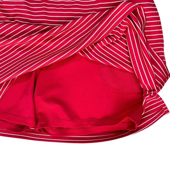 Izod Womens Large Tennis Skorts Stretch Red Activewear Casual Golf Athleisure - Picture 5 of 14